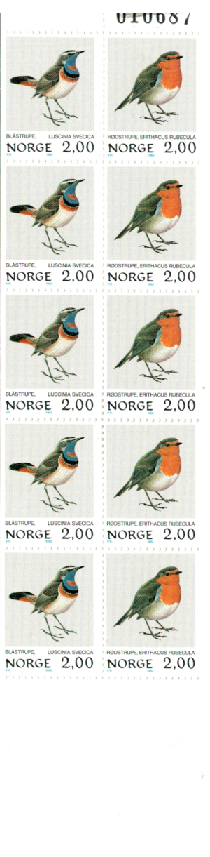 PTAKI NORWEGIA MI.MH.6** ZESZYCIK