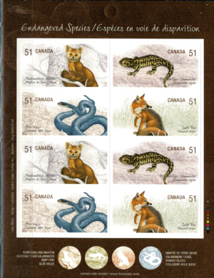 ZWIERZĘTA KANADA MI.ARK.2361-2364**