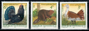 ZWIERZĘTA AUSTRIA MI.1717-1719**