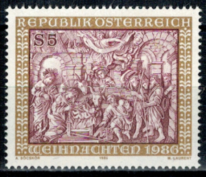 BOŻE NARODZENIE AUSTRIA MI.1870**