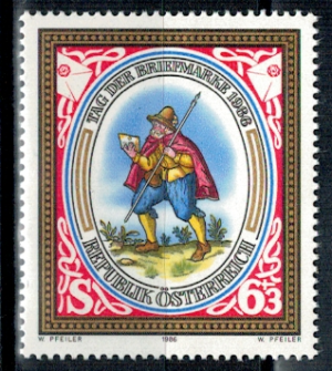 DZIEŃ ZNACZKA AUSTRIA MI.1869**
