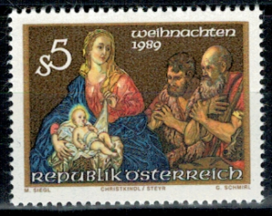 BOŻE NARODZENIE AUSTRIA MI.1977**