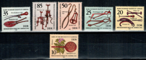 KOLEKCJA HISTORI NARZĘDZI MEDYCYNY DDR MI.2640-2645**
