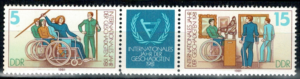 MIĘDZYNARODOWY ROK OSÓB NIEPEŁNOSPRAWNYCH DDR MI.2621-2622**