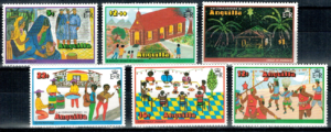 BOŻE NARODZENIE ANGUILLA MI.323-328**