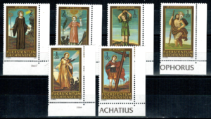 RELIGIA LIECHTENSTEIN MI.1341-1346**