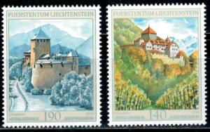 ARCHITEKTURA LIECHTENSTEIN MI.1569-1570**