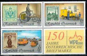 DZIEŃ ZNACZKA AUSTRIA MI.BL.14** ŚRODEK Z BLOKU
