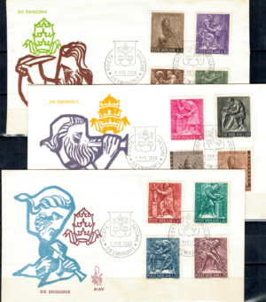 FDC FRESKI WATYKAN MI.490-501