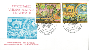 FDC UPU WATYKAN MI.633-634