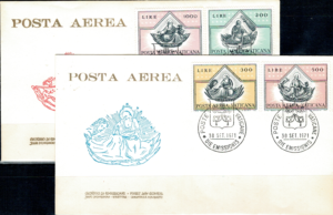 FDC RELIGIA WATYKAN MI.590-593
