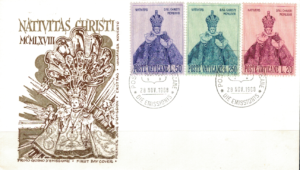 FDC BOŻE NARODZENIE WATYKAN MI.541-543
