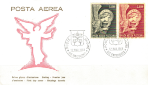 FDC ANIOŁY WATYKAN MI.536-537