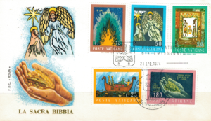 FDC MALARSTWO WATYKAN MI.635-639