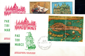 FDC MARYNISTYKA WATYKAN MI.599-604