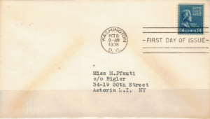 FDC SŁAWNI LUDZIE USA MI. 426