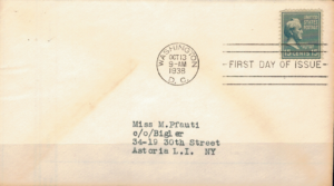 FDC SŁAWNI LUDZIE USA MI. 427