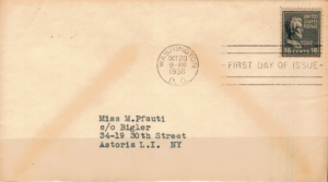 FDC SŁAWNI LUDZIE USA MI. 428