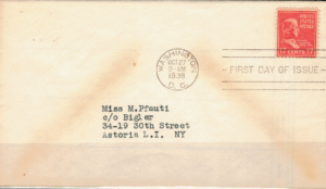 FDC SŁAWNI LUDZIE USA MI. 429