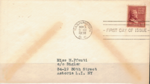 FDC SŁAWNI LUDZIE USA MI. 470