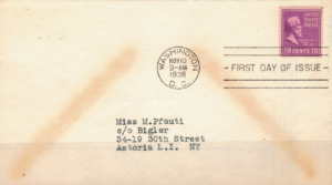 FDC SŁAWNI LUDZIE USA MI. 431