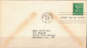 FDC SŁAWNI LUDZIE USA MI. 432