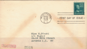 FDC SŁAWNI LUDZIE USA MI. 433