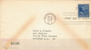 FDC SŁAWNI LUDZIE USA MI. 437