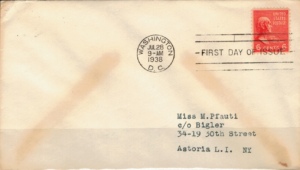FDC SŁAWNI LUDZIE USA MI. 418