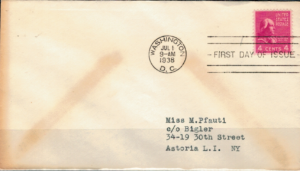 FDC SŁAWNI LUDZIE USA MI.415