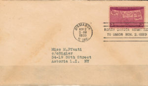 FDC MAPA USA MI.454