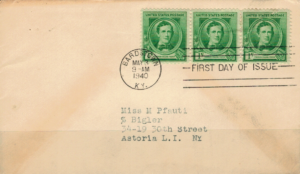 FDC SŁAWNI LUDZIE USA MI.475