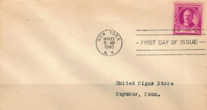 FDC SŁAWNI LUDZIE USA MI.477