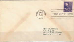 FDC SŁAWNI LUDZIE USA MI.414