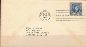 FDC SŁAWNI LUDZIE USA MI.478
