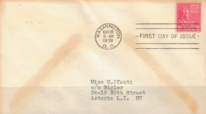 FDC SŁAWNI LUDZIE USA MI. 421