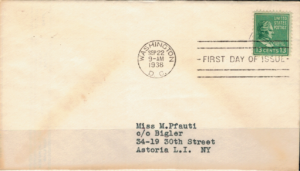 FDC SŁAWNI LUDZIE USA MI. 425