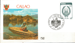 WIZYTA JANA PAWŁA II PERU-CALLAO KOPERTA