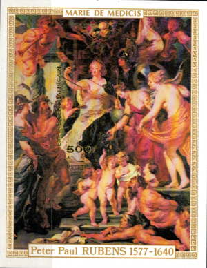 RUBENS ŚRODKOWA AFRYKA MI.BL.22** WYDANIE MINISTERIALNE