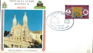 WIZYTA JANA PAWŁA II HAITI-PORT AU PRICE KOPERTA