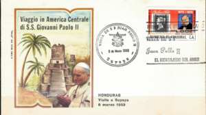 WIZYTA JANA PAWŁA II HONDURAS-SUYAPA KOPERTA