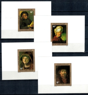 REMBRANDT MAURETANIA MI.686-689** WYDANIE MINISTERIALNE