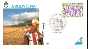 WIZYTA JANA PAWŁA II ARGENTYNA-TUCUMAN KOPERTA