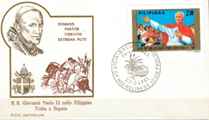 WIZYTA JANA PAWŁA II FILIPINY-BAGUIO KOPERTA
