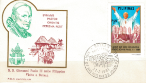 WIZYTA JANA PAWŁA II FILIPINY-BATAAN KOPERTA
