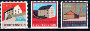 ACHITEKTURA LIECHTENSTEIN MI.1536-1538**