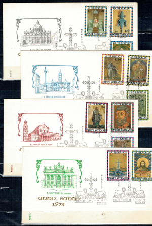 FDC RELIGIA WATYKAN MI.646-656