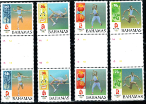 OLIMPIADA LETNIA BAHAMY MI.1322-1325** PARKI ROZDZIELONE PUSTOPOLEM