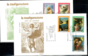 FDC ROCZNICA WATYKAN MI.683-688 NR1