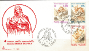 FDC SZTUKA WATYKAN MI.808-810 NR1